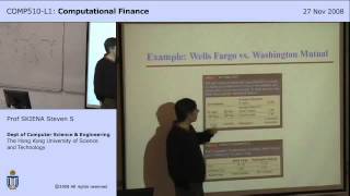 Lecture 22  Pair Trading [upl. by Kennett]