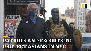 New Yorkers escort elderly and form street patrols to combat antiAsian attacks [upl. by Alexa]