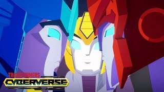 Transformers Cyberverse Latino América  Velocidad terminal 💨 Episodio 8  Transformers Official [upl. by Harl]