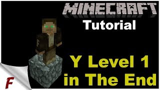 ✅ Minecraft End Downwards Elevator Get down to level 1 in the End  EASY to Build [upl. by Jobye]