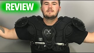 Xenith XFlexion Apex Lineman Shoulderpads  Review [upl. by Schell]