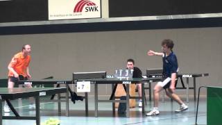 Tischtennis Deutsche DJK Meisterschaften 2010 Krefeld 44 [upl. by Jerz]