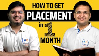 How to Prepare for Placement in 1 Month  Placement Preparation for IT Companies🔥Placement Roadmap [upl. by Mirielle]