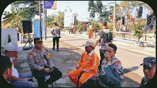 Persiapan pengolahan lahan pertanian untuk quotProgram Ketahanan Panganquot oleh Kapolres Pasuruan [upl. by Isolda]