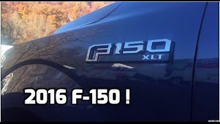 2016 Ford F150 XLT Review  Whats New [upl. by Eilegna]