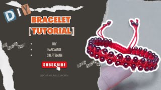 🧶  FULL TUTORIAL  Best friend’s bracelet weaving method 🔴 [upl. by River368]