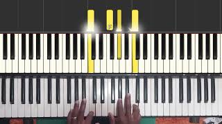 how to play 🎹 it reaches to the highest mountain it flows to the low  LearnwithMbulelo [upl. by Niltyak969]