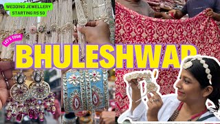 BHULESHWAR Market Mumbai CHEAPEST WEDDING JEWELLERY Staring 50Rs 😱 [upl. by Duvall]