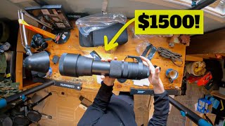 Unboxing A 1500 Camera Lens [upl. by Niryt869]