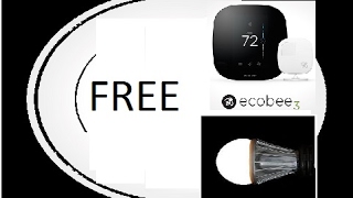 Free LED Bulbs and Ecobee3 from DTE Energy  Smart Home [upl. by Ssepmet]