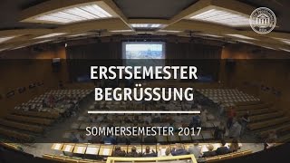 Erstsemesterbegrüßung Sommersemester 2017 Sporthochschule [upl. by Emyam]