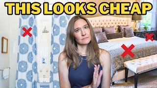 25 Common Mistakes Making Your Home Look Cheap [upl. by Aivitnahs]