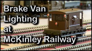 40 Brake Van Lighting at McKinley Railway [upl. by Cheri]