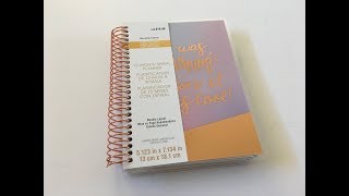 Recollections Mini Weekly Planner Review [upl. by Rafaello]