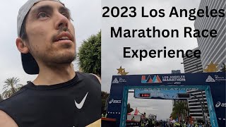 2023 Los Angeles Marathon Race Experience  3 hour finish time [upl. by Asek289]