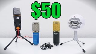 Top 5 Best Budget Mics Under 50  2016 [upl. by Keene]