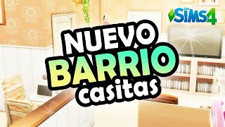 CASA PASTEL 🏡  BARRIO de CASAS  Parte 3  Construcción Los Sims 4  ESPAÑOL  MoreHarou [upl. by Avika268]