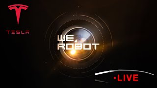 Tesla Robotaxi event LIVE  We Robot [upl. by Holden]