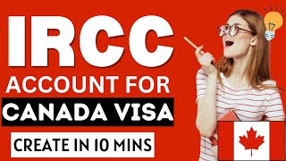 CREARE IRCC ACCOUNT FOR CANADA VISA APPLICATION [upl. by Kolosick]