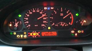 BMW 320d e46 instrument panel test [upl. by Wilhelmina]