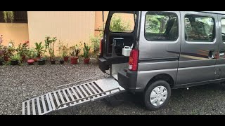 Eco van modifed to fit an automated wheel chair Call  Unicorn Coach Works 9169162202 [upl. by Myers212]