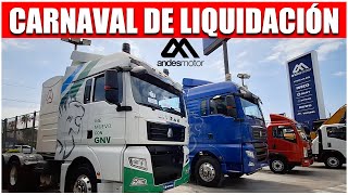 Carnaval de liquidación en Andes Motor Perú Maxus Howo Sitrak e Iveco [upl. by Attennaej]