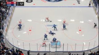 NHL25 Canuck highlights [upl. by Gable]