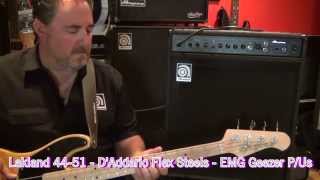 Ampeg BA115  Sound Clips [upl. by Wain]