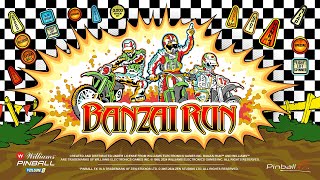 Willliams™ Pinball Volume 8  Banzai Run™ Announcement Trailer [upl. by Yerffej713]