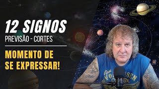 PREVISÕES PARA OS 12 SIGNOS MOMENTO DE SE EXPRESSAR CORTES NILTON SCHUTZ  20 A 26 MAIO [upl. by Alleyn]