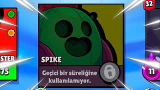 SPİKE OYUNDAN KALDIRILDI Brawl Stars [upl. by Arrim]