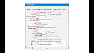 1095C  EFiling to the IRS Using File with Services [upl. by Eelyrag]