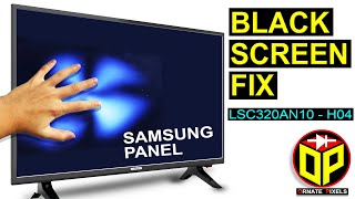 Black Screen or No Display Problem on LEDLCD TV  LSC320AN10H04 Panel Repair [upl. by Westhead]