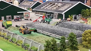 Landbouw Miniatuur Beurs Hardenberg 2022  Boerderij schaal 1 32  Teus Slingerland [upl. by Barbabra]