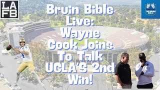 Wayne Cook Joins To Talk UCLA Footballs Win Over Rutgers  2nd Half Outlook [upl. by Aivlis]