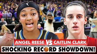 Stats EXPOSED Angel Reese vs Caitlin Clarks Record Duel [upl. by Wardlaw]