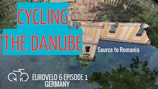 CYCLING THE DANUBE  Ep1  GERMANY Donaeuschingen to Leipheim  Eurovelo 6 [upl. by Ayanat]