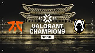 Fnatic vs Heretics  Upper Bracket  VALORANT Champions Seoul🇰🇷 2024 [upl. by Eelatsyrc608]