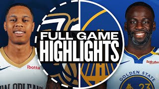 PELICANS at WARRIORS  FULL GAME HIGHLIGHTS  October 30 2024 [upl. by Dudden6]