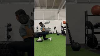 Barbell Deficit Reverse to Static Lunge [upl. by Elumas]