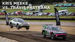 Kris Meeke vs Travis Pastrana  Group E Battle Bracket Round 1 Day 1 [upl. by Porty]