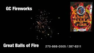 Great Balls of Fire via GC Fireworks [upl. by Nirual]