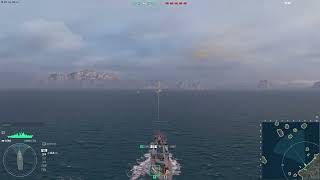 World Of Warships Erie Ship First Battle [upl. by Kiernan]