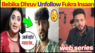 Fukra Insaan angry😡Reply Manisha amp Jiya  Elvish Yadav web series  Fukra Insaan Angry on Bebika [upl. by Kazimir896]