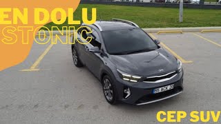 Kia stonic 14 Mpi prestige paket inceleme  EN DOLU STONIC [upl. by Oakie]