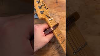 1 Minute DIY guitar setup Fender Stratocaster Full video guide on my channel guitar [upl. by Gallenz839]