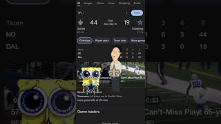 Saints vs Cowboys 💀💀💀 Week 2 shortsfeed subscribe sports nfl [upl. by Enilreug]