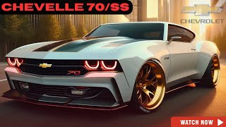 Modern Touches 2025 Chevrolet Chevelle 70SS Reveal  THIS IS AMAZING [upl. by Cinom]