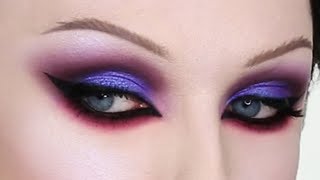 Purple Eyeshadow Tutorial  John Maclean [upl. by Haissi]