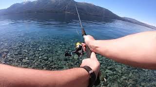 PESCANDO EN JUNIN DE LOS ANDES  RIO CHIMUEHUIN  LAGO HUECHULAFQUEN  NEUQUEN  ARGENTINA [upl. by Udella]